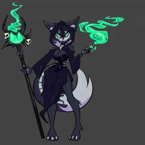 My DnD oc Netty, thought I'd share her here :3