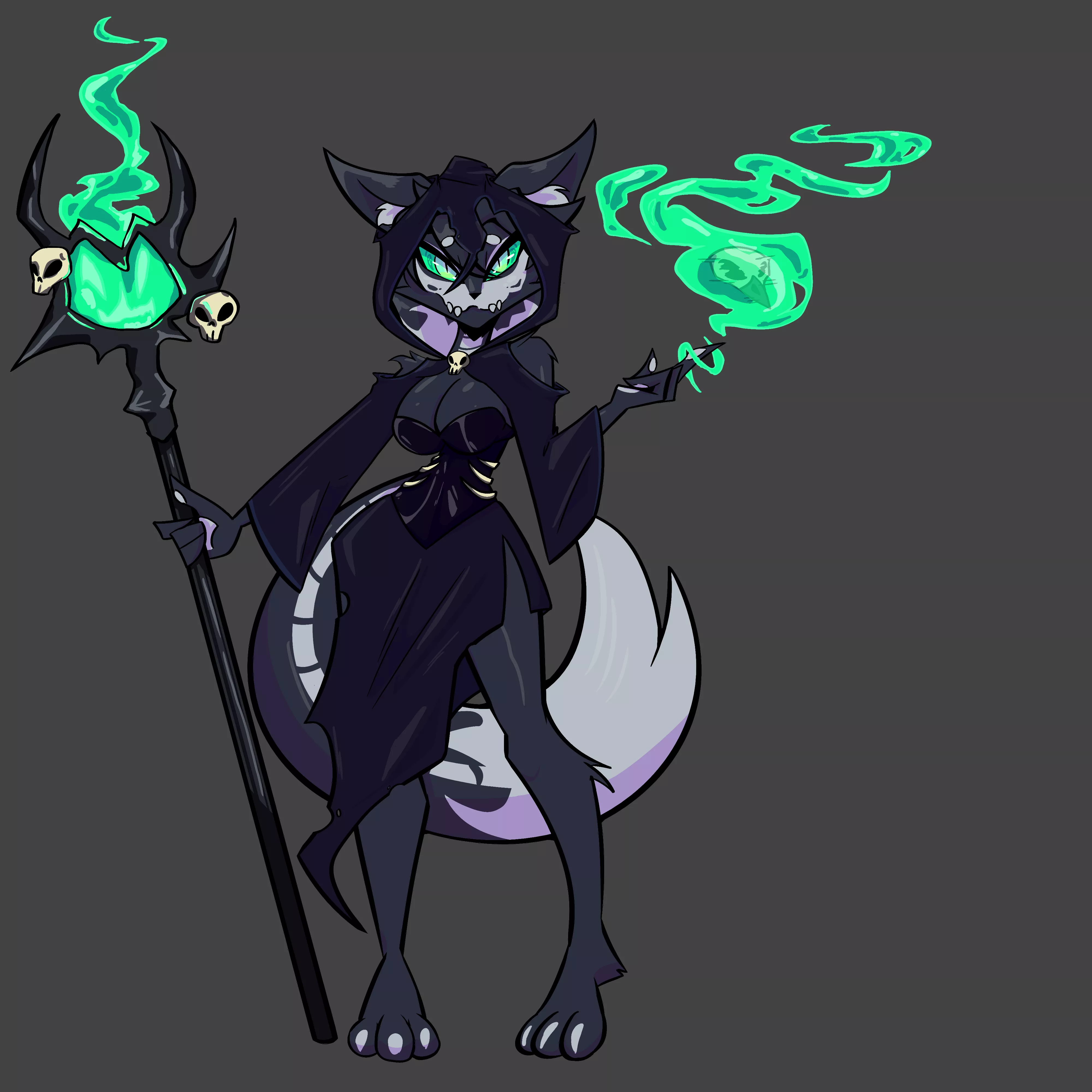 My DnD oc Netty, thought I'd share her here :3