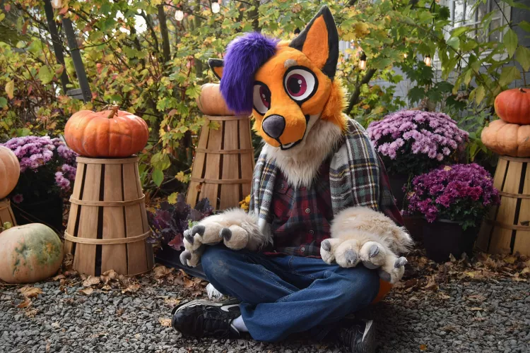 My favorite fursuit picture out of all the ones I've taken hehe.