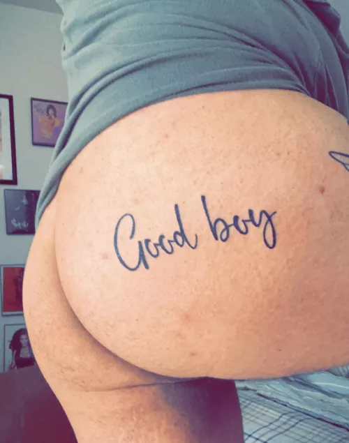 New ass tatto