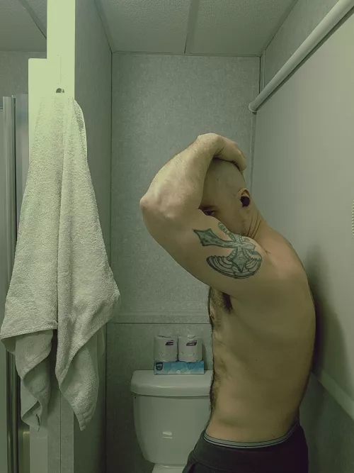 Now to relax in the shower 