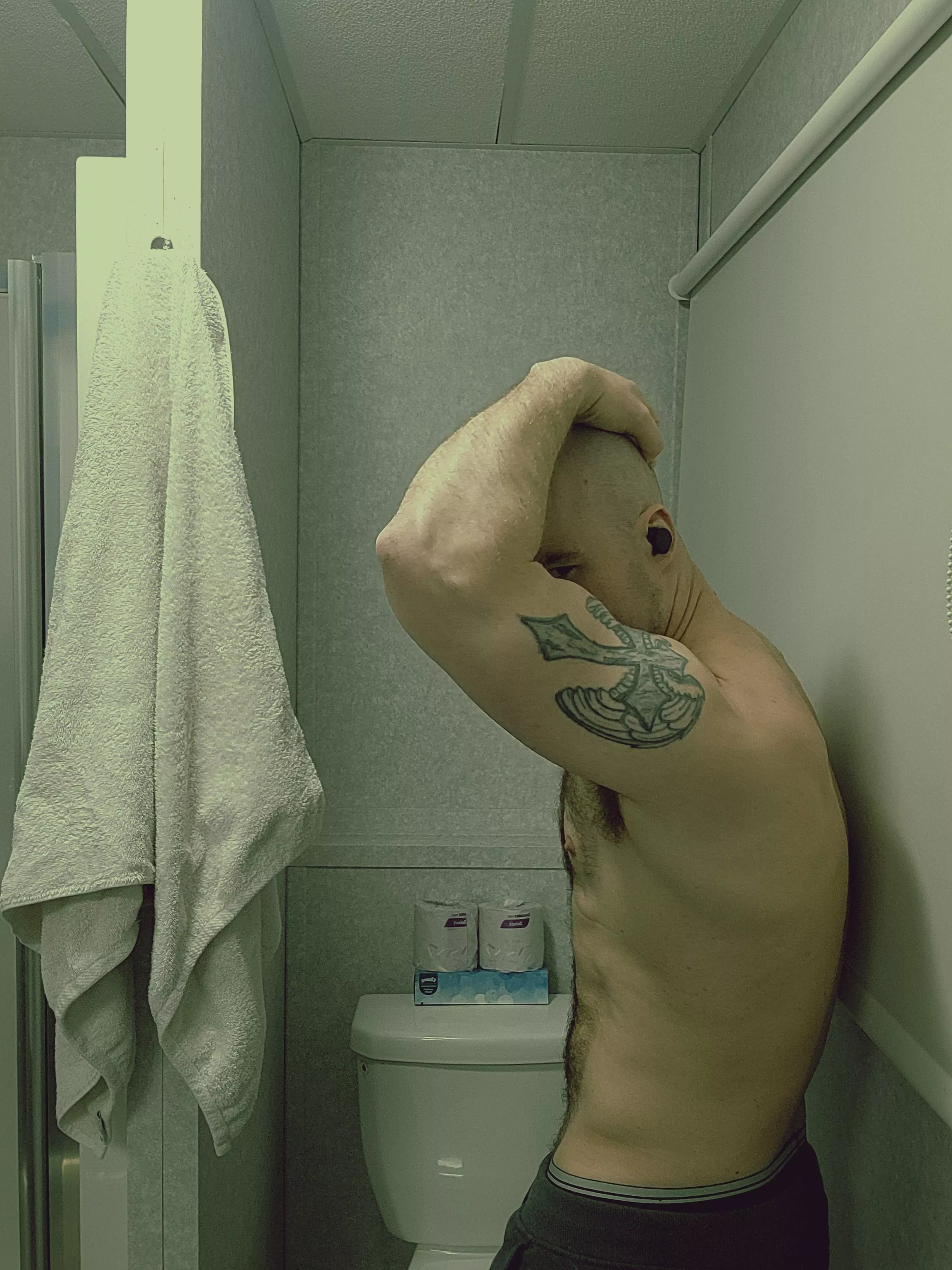 Now to relax in the shower 