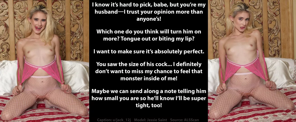 Pick a pic, hubby...