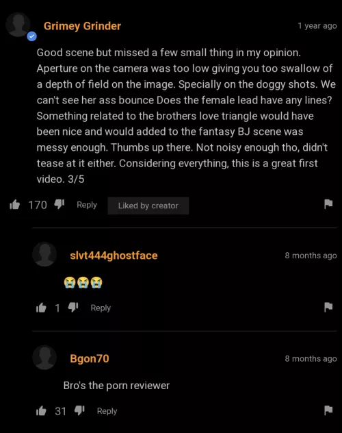 Pornhub critique
