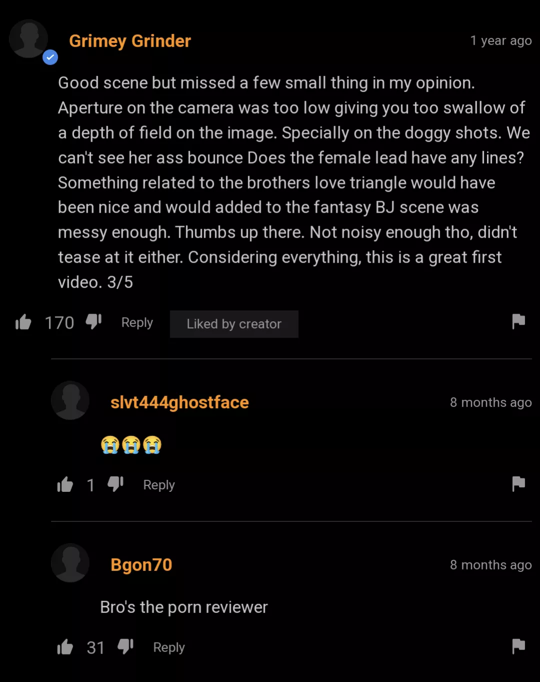 Pornhub critique