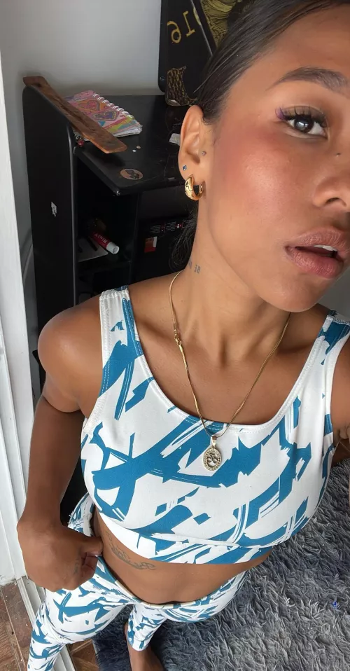 rocking my crop tops all day, cute or sexy?