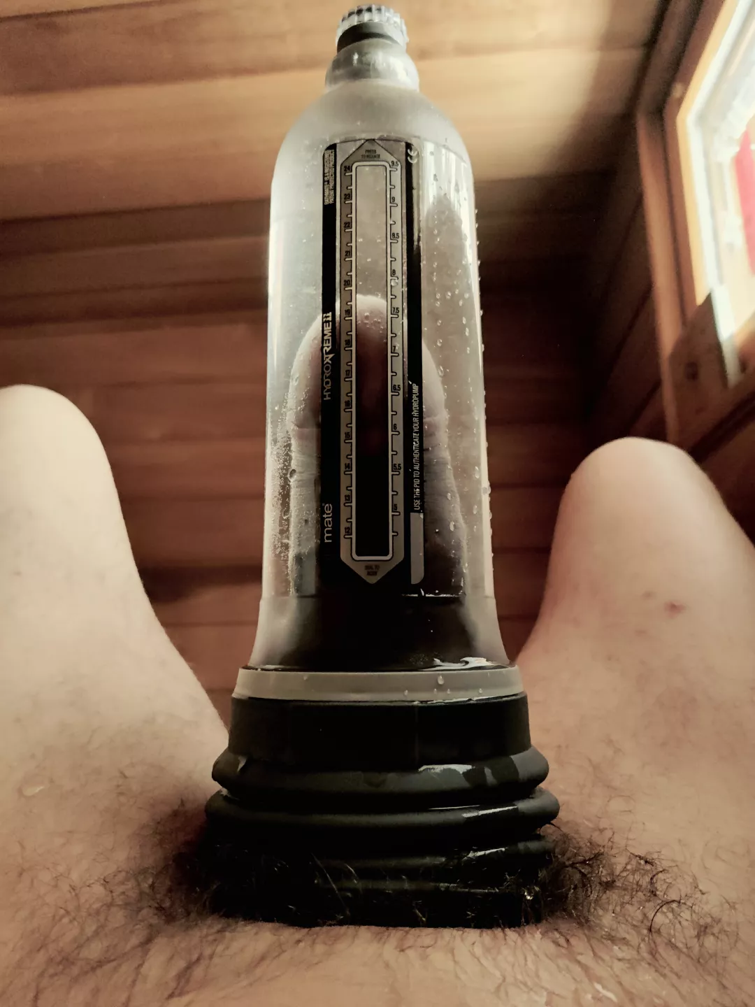 Sauna pumping at long time 