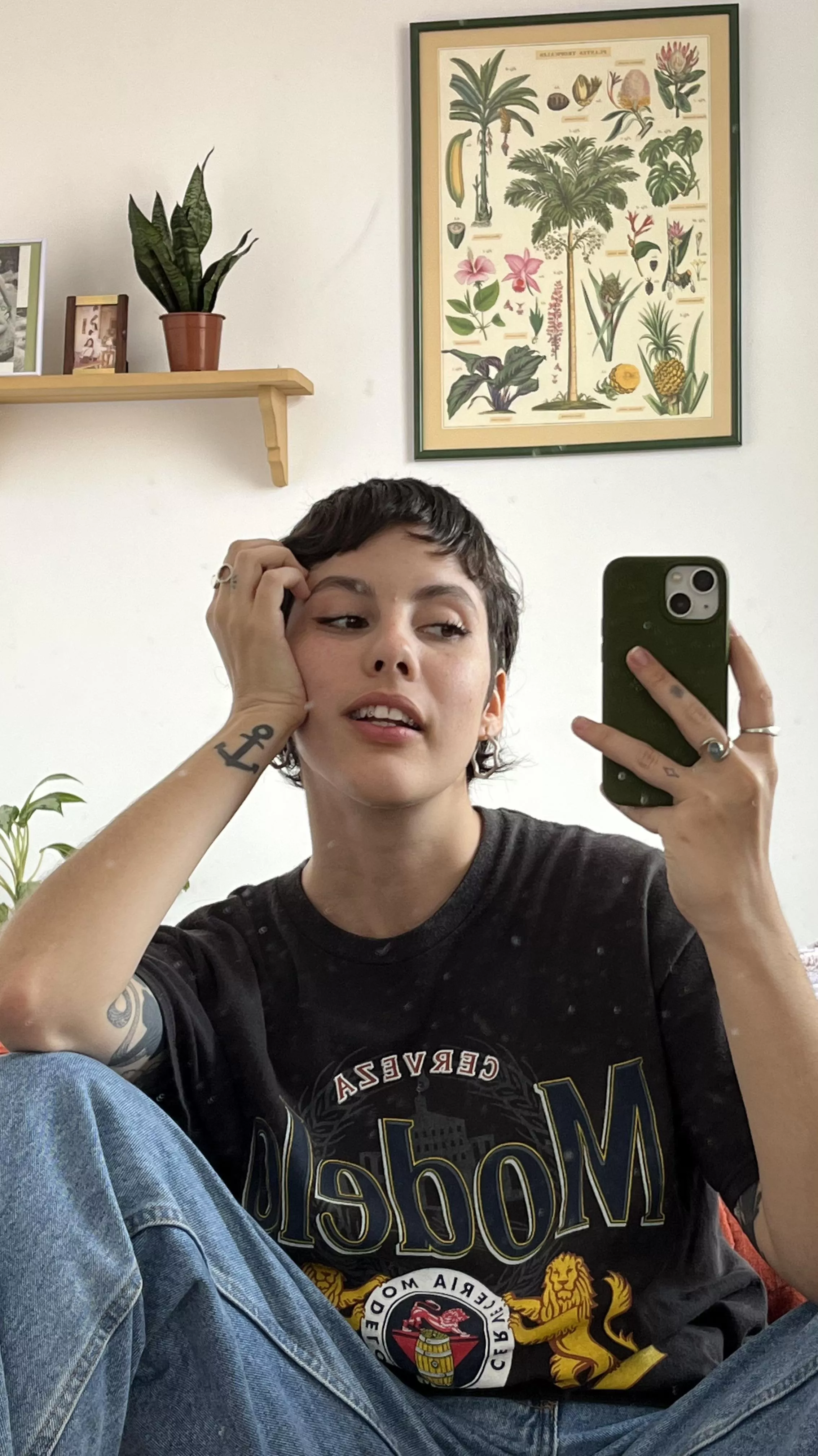 sfw cutie selfie just because 🌀