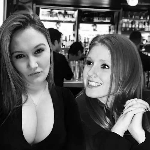 Shame about the black and white filter but I’m sure they did well in the bar that night…