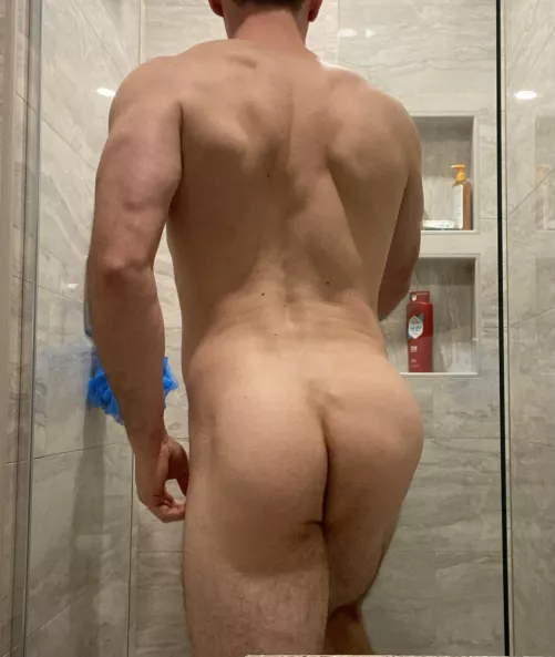 Shower time. You got my backside?