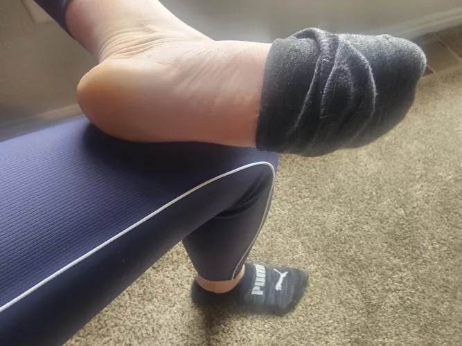 Softening up my feet 