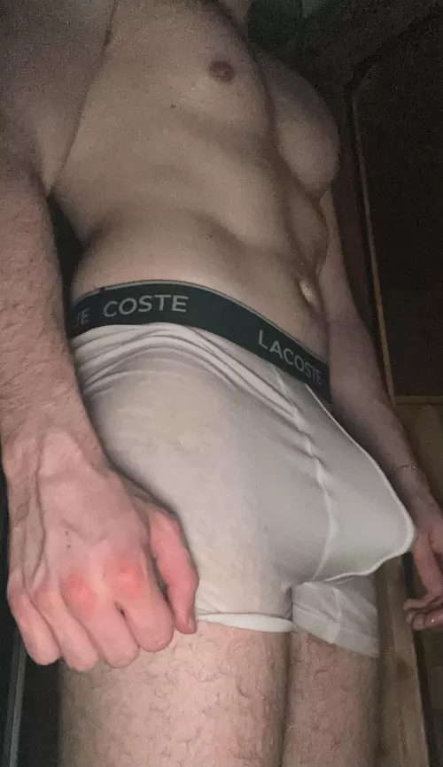 Some wet and sweaty boxers