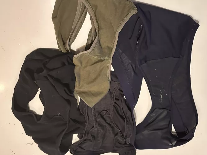 Week’s worth of MILF gussets