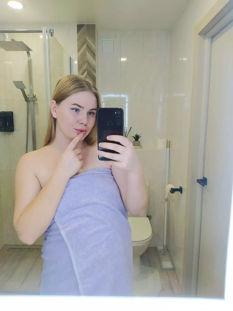 will you rub my back and my tits?