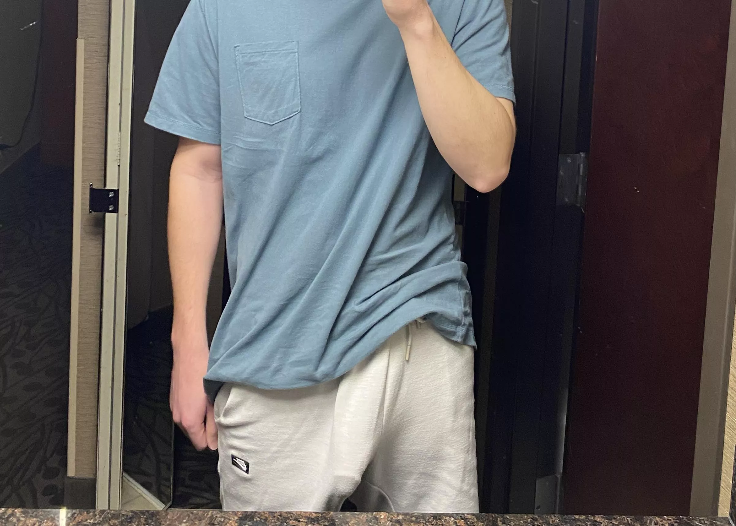 Would you stare if I wore grey sweats to the gym? [M]