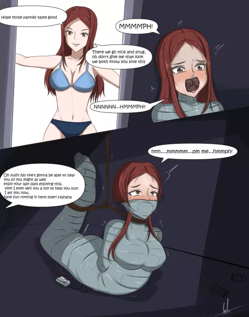 Wrapped and stowed away