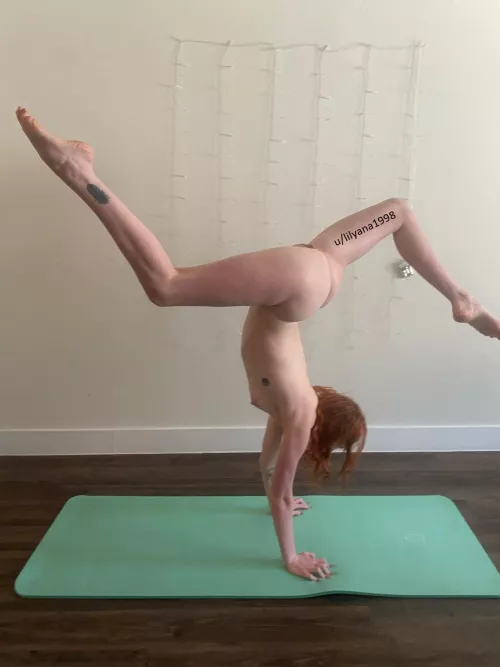 Yoga is better done naked