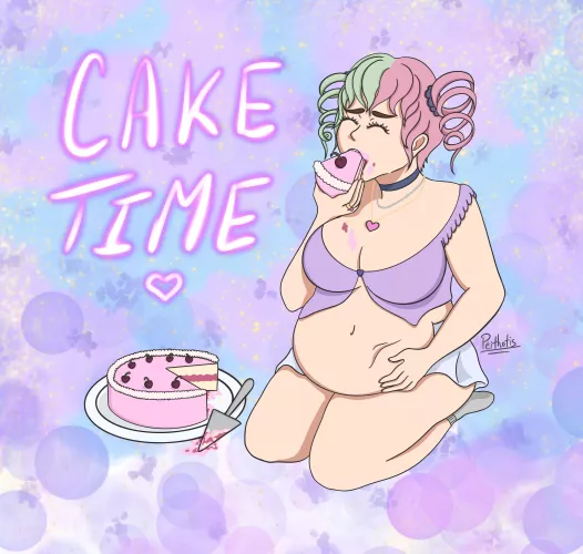 Yummy Tummy Cake Time😋