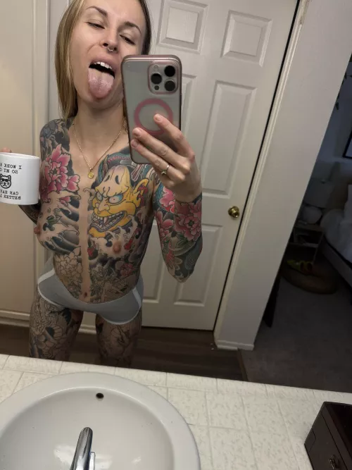 33F tattooed with an extra drop of crazy 