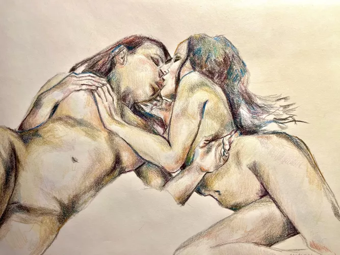 A little colored pencil sketch 