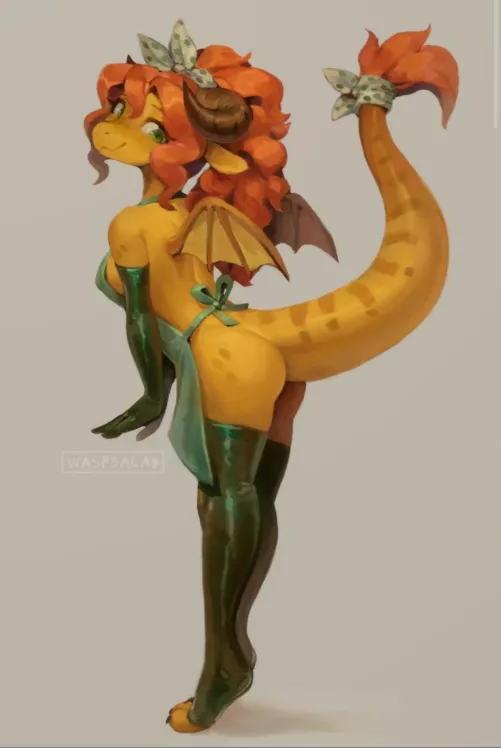 absolutely Gorgeous Kobold GODDESS! (Waspsalad) 
