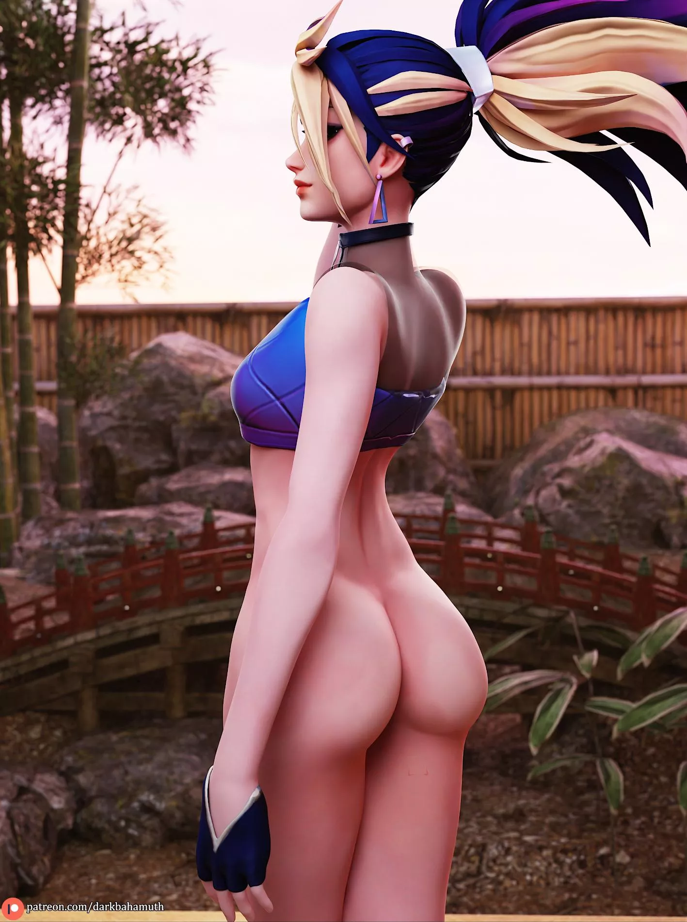 Akali is ready for training (Darkbahamuth)