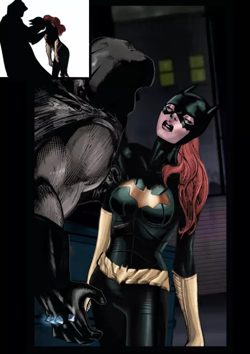 Batgirl defeated by Mirror