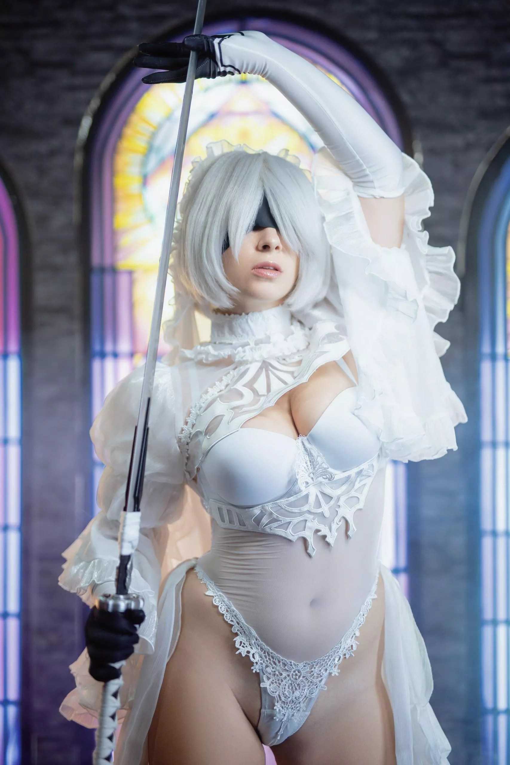 Bride 2B from NieR Automata by Yuna Kairi