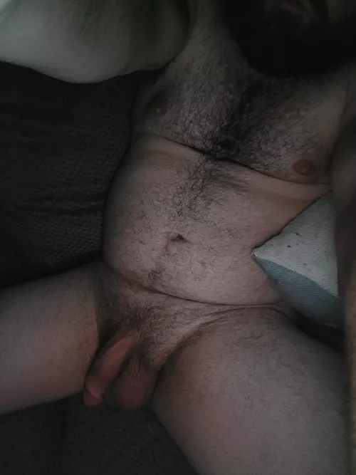 Cum relax on the couch with me to end this weekend right..