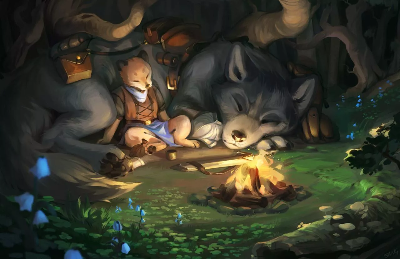 Day's End (art by Cercat)