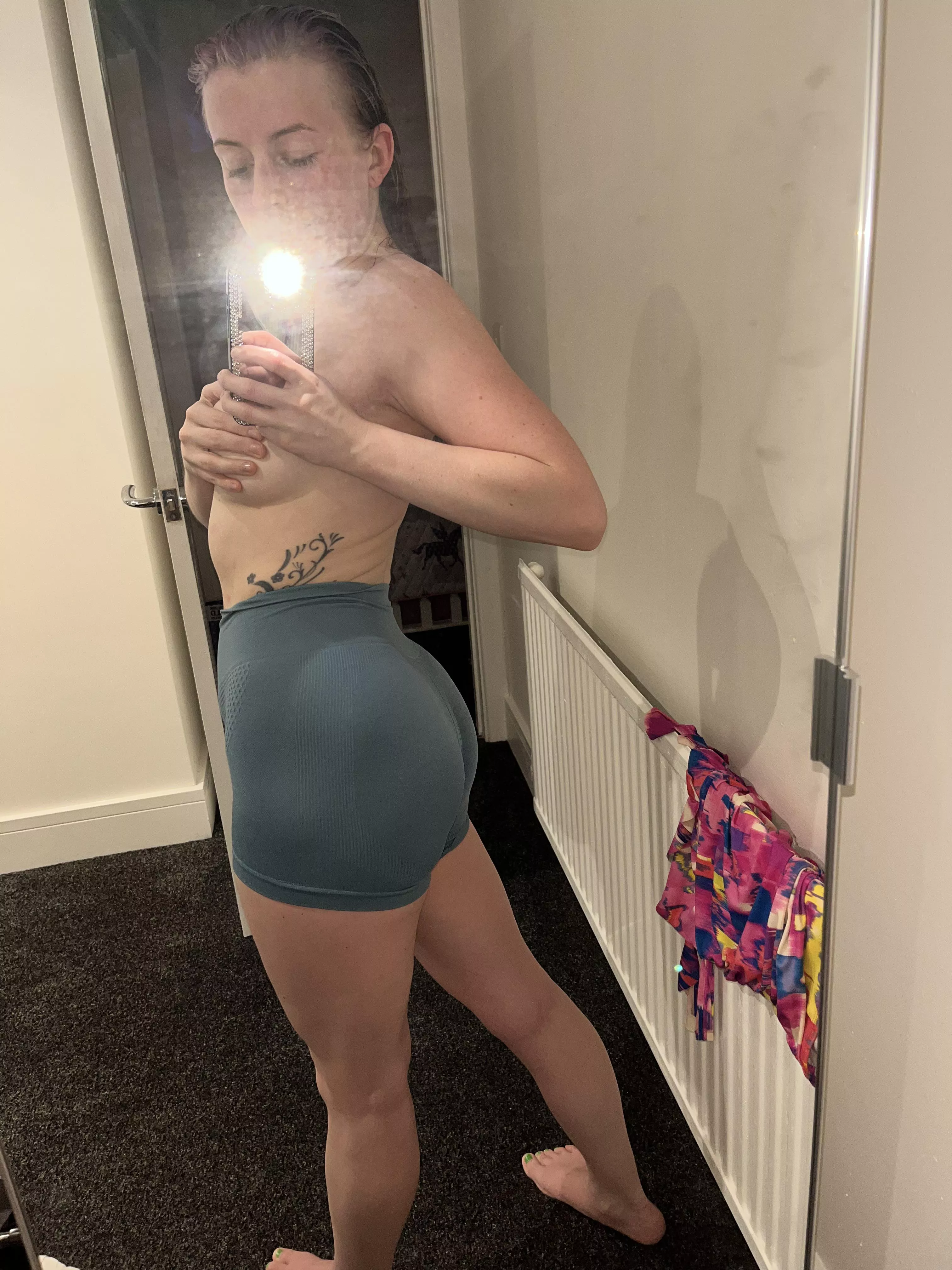 Do these shorts make my bum look big? 