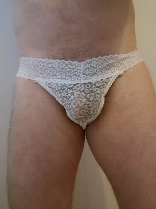 Does lace make you feel even more slutty?