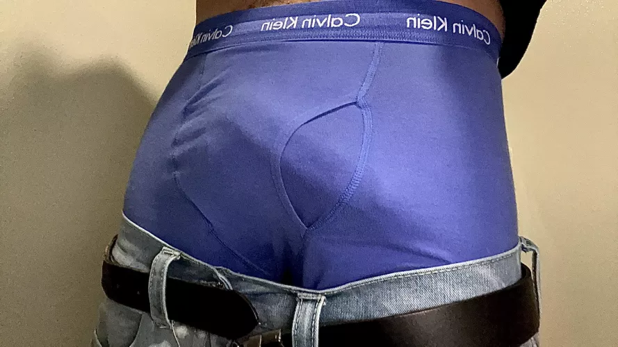 Does my cock look good in my Calvin’s?