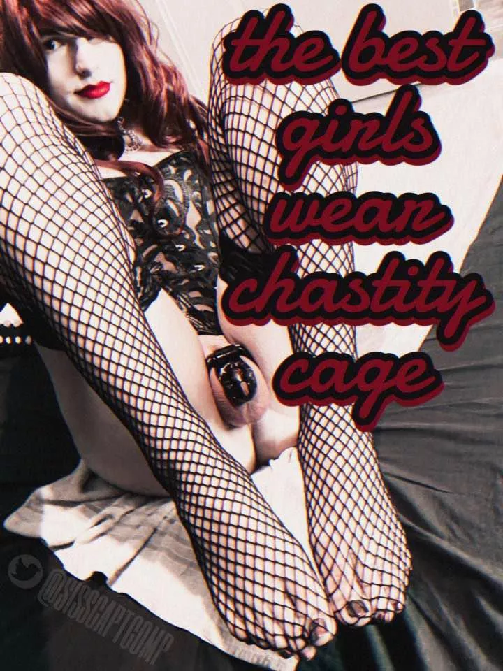 Every sissy needs to be locked