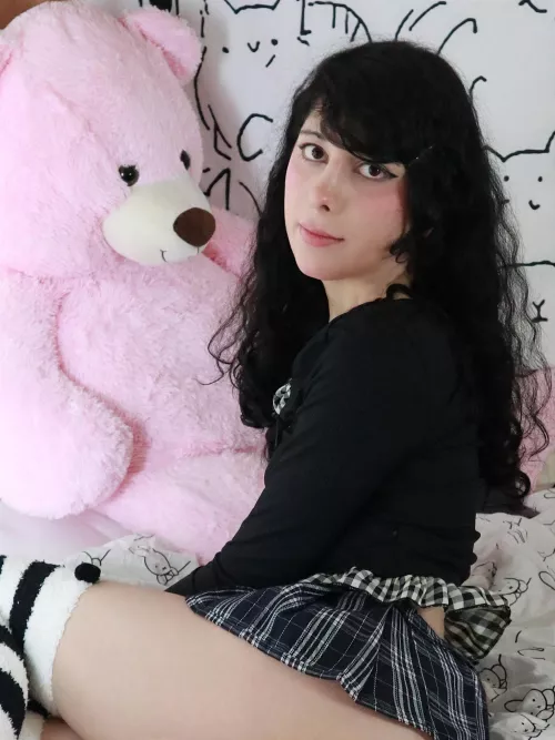 friends wanted me to wear girl clothing qwq 💗