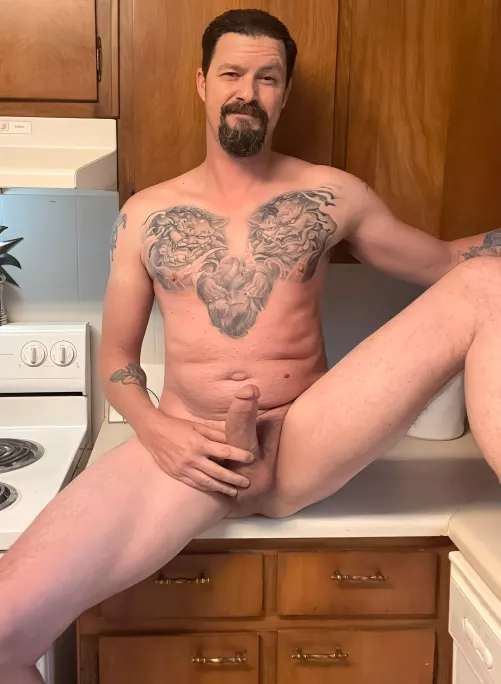 Good morning! This (44) Daddy needs a hand whipping up some batter.