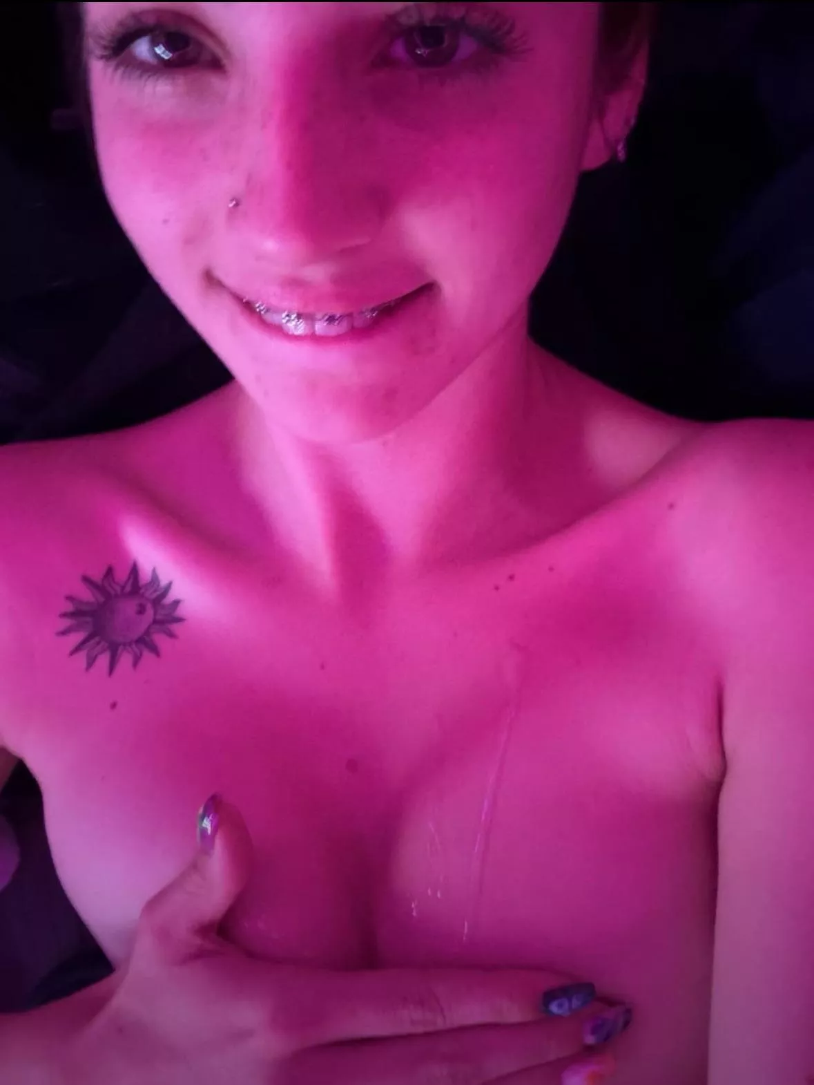 he should’ve came on my braces🤭