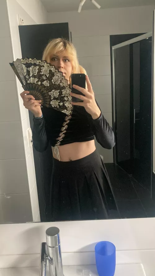 I think im looking cute today