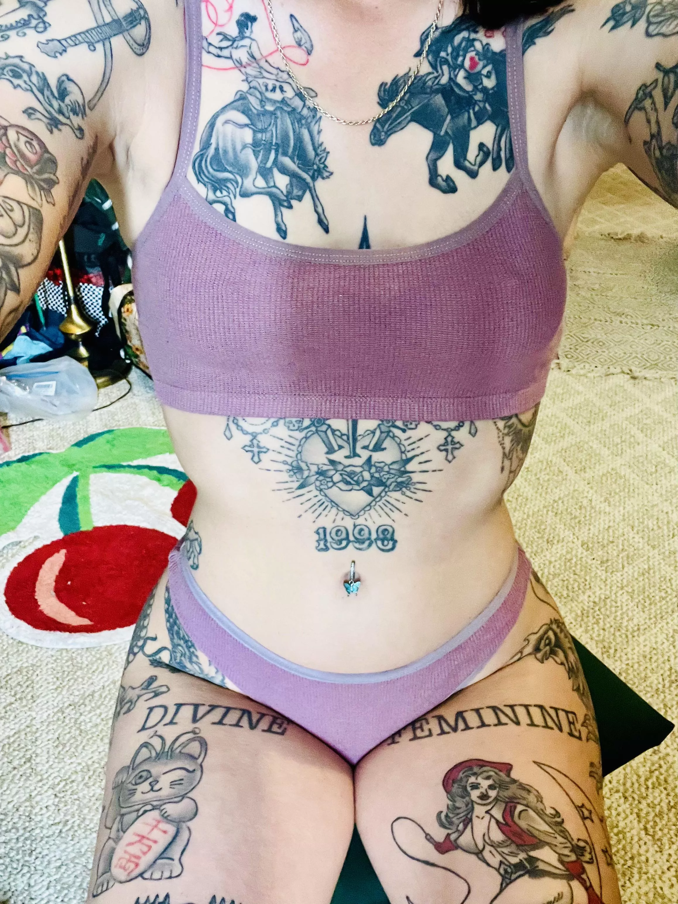 I'm hot and ready for anything