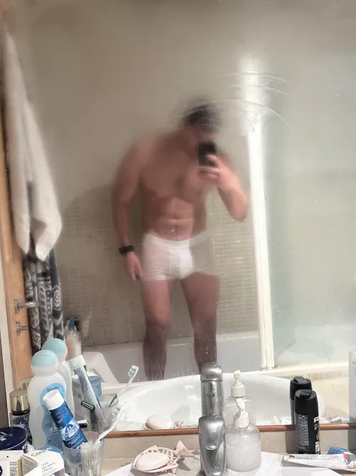 I'm sorry, but the mirror is a little blurry
