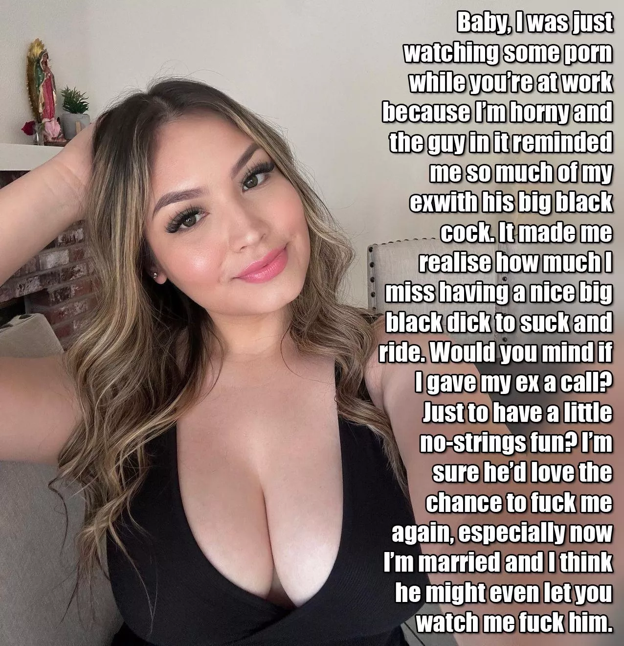 It's been a while so I should let her, right?