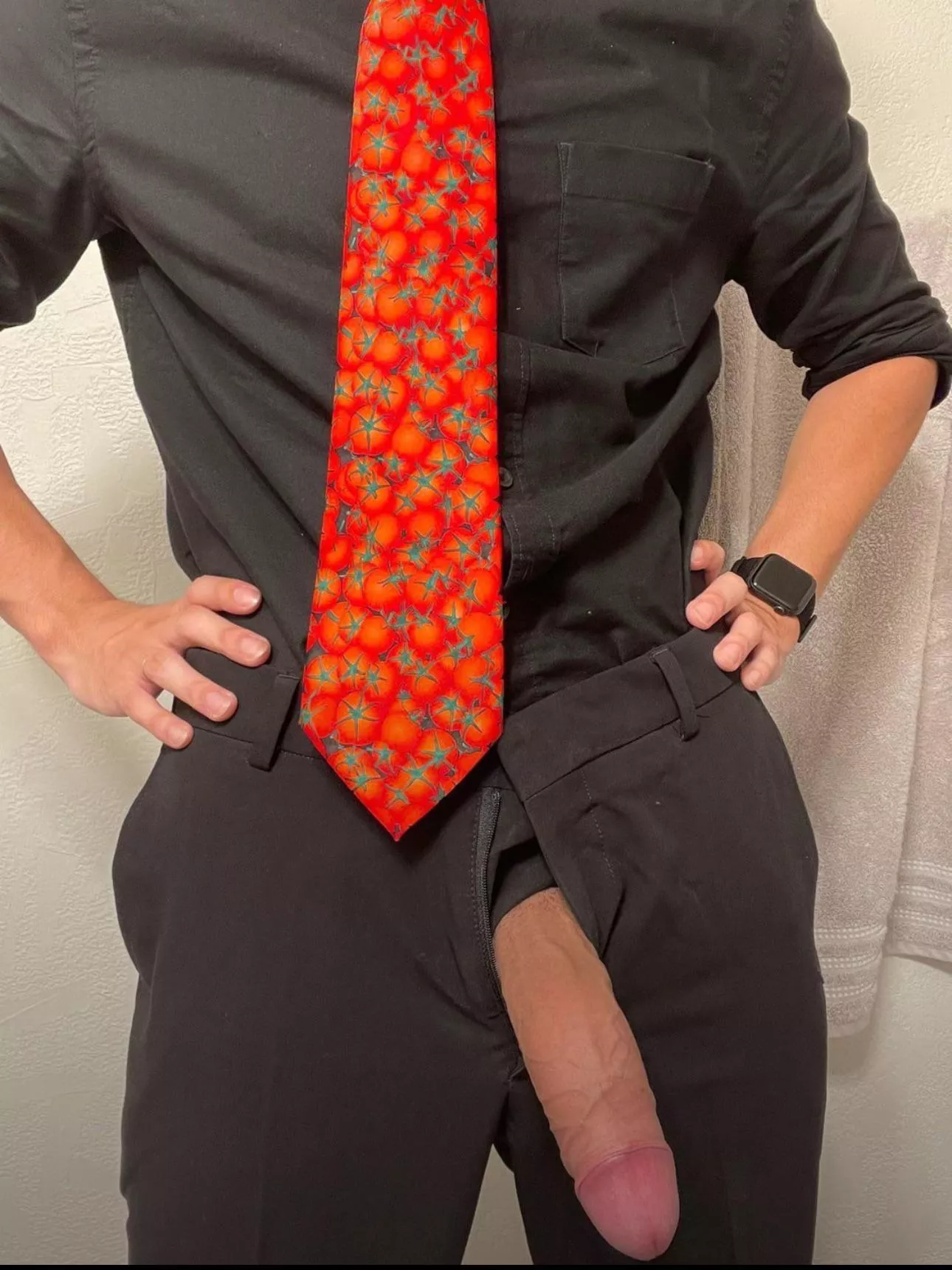 Just finished work as a waiter. What would you do if I served you like this? 