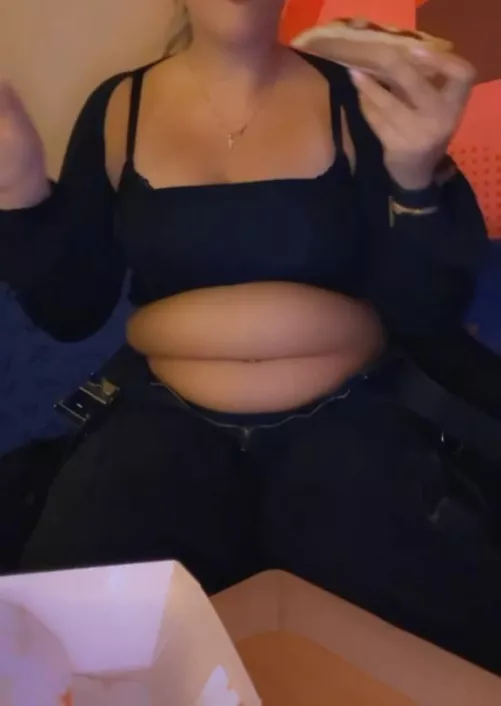 Just me casually munching on my 4th hot dog at work…