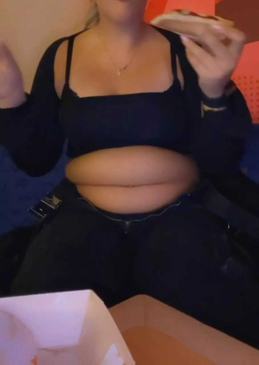 Just me casually munching on my 4th hot dog at work…