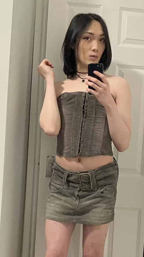 just tilt your face to hide the uneven eyeliner, also I need a name xo 