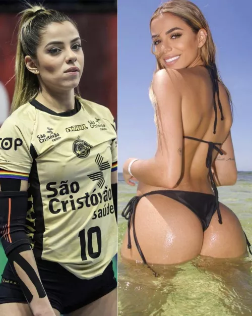 Key Alves - Brazilian Volleyball player.