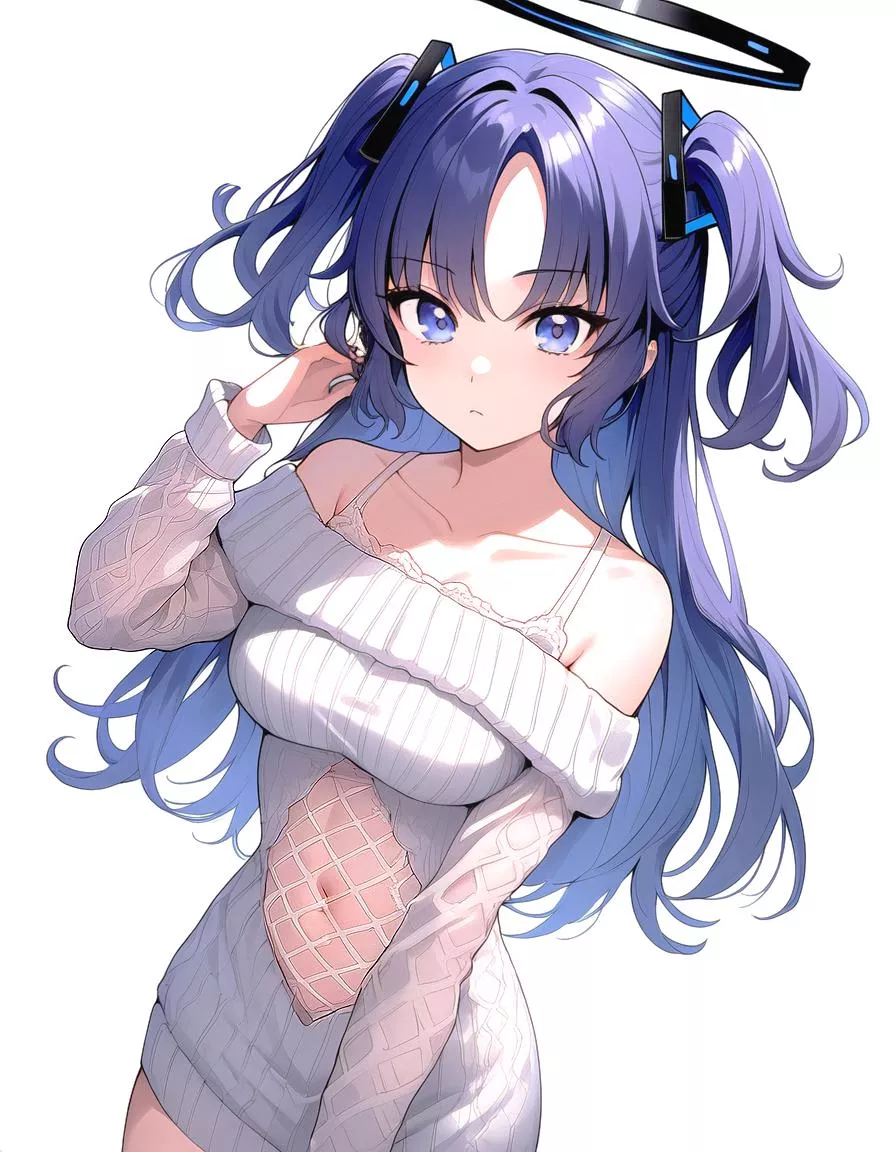 Midriff Sweater Yuuka [Blue Archive]