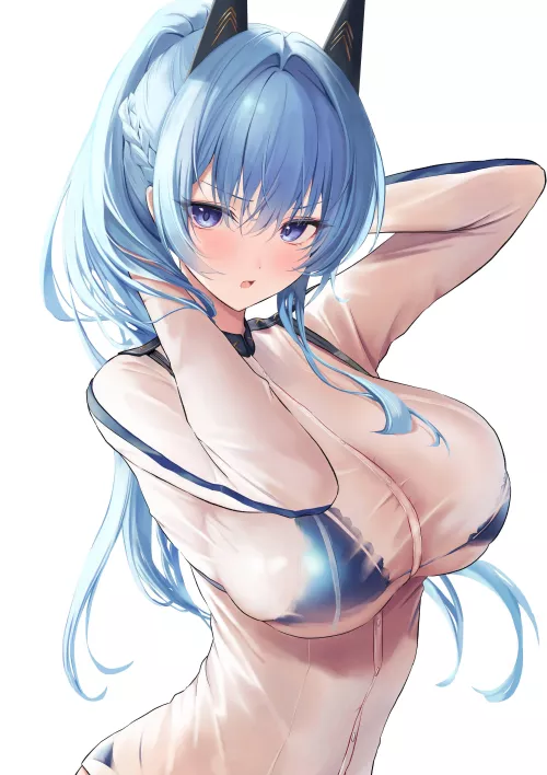 [Nikke] Helm wears see-through clothing