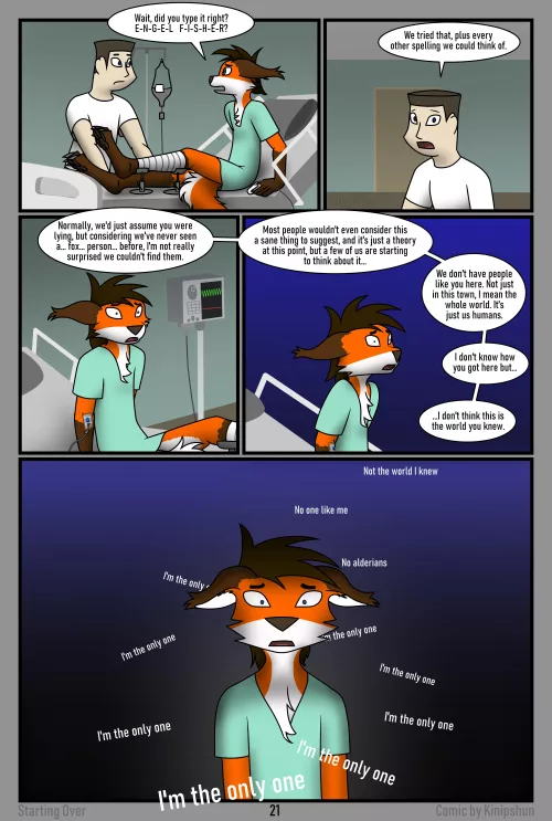 Page 21 of my comic is now available! Link to the full comic in comments