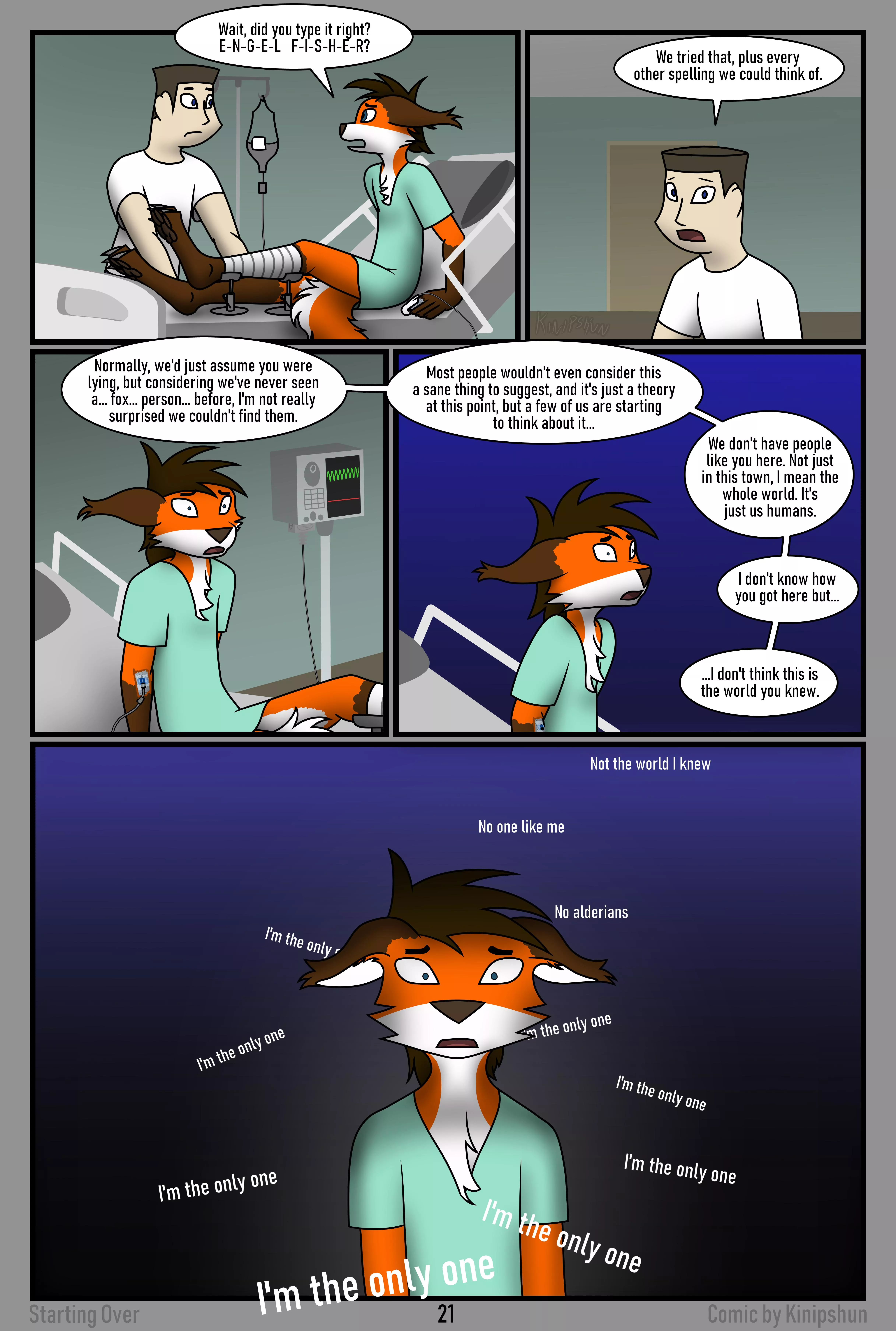 Page 21 of my comic is now available! Link to the full comic in comments